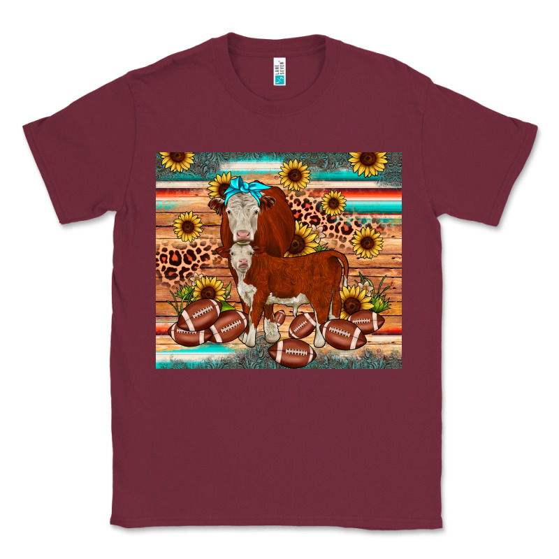 Football Hereford Sunflower Tumbler Classic Tee by JahusDesignShop | Teevron