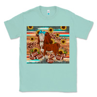 Seafoam football hereford sunflower tumbler Classic Tee - JahusDesignShop