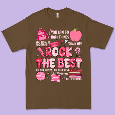 Rock The Best Premium Tee Designed By Jahusdesignshop