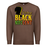 Chestnut Feeling blacknificent Premium Sweatshirt - HowdyJamesFarm