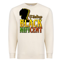 Sandshell Feeling blacknificent Premium Sweatshirt - HowdyJamesFarm