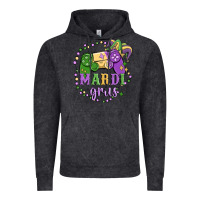 Vintage Black mardi gras game Vintage Hoodie - MaliasSmallBusiness