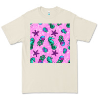 Bone summer ocean seamless pattern Premium Tee - BundleAndBundleShop