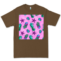 Cacao summer ocean seamless pattern Premium Tee - BundleAndBundleShop