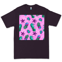 Plum summer ocean seamless pattern Premium Tee - BundleAndBundleShop