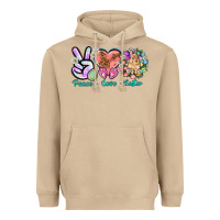 Mushroom Peace love Easter Day Heavyweight Hoodie - HowdyJamesFarm