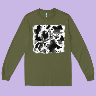 Cowhide 5 Long Sleeve Tee Designed By Ranaportraitstore