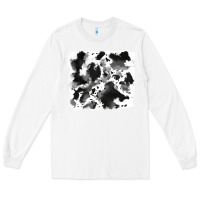 White cowhide 5 Long Sleeve Tee - RanaPortraitStore