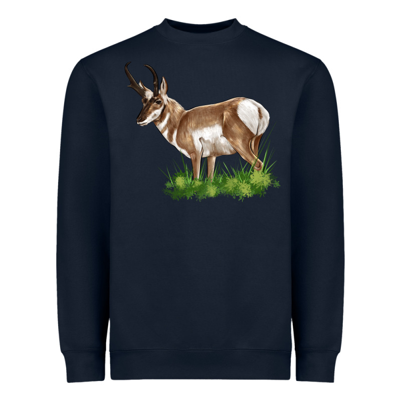 Pronghorn Heavyweight Sweatshirt by LillyAllenDesigns | Teevron