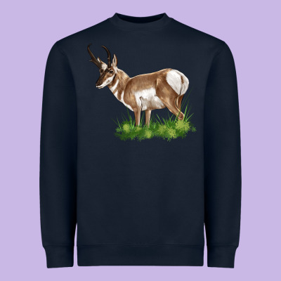 Pronghorn Heavyweight Sweatshirt Designed By Lillyallendesigns