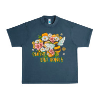 Midnight Navy like honey Urban Heavy Tee - MaliasSmallBusiness
