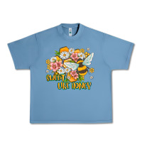Pebble Blue like honey Urban Heavy Tee - MaliasSmallBusiness