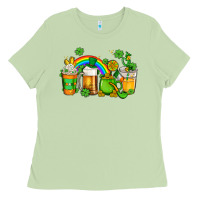 Matcha st patricks coffee Ladies Tee - AdoDesignShop