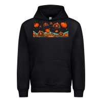 Black turkey thanksgiving pumpkin libbey glass Urban Hoodie - BundleAndBundleShop