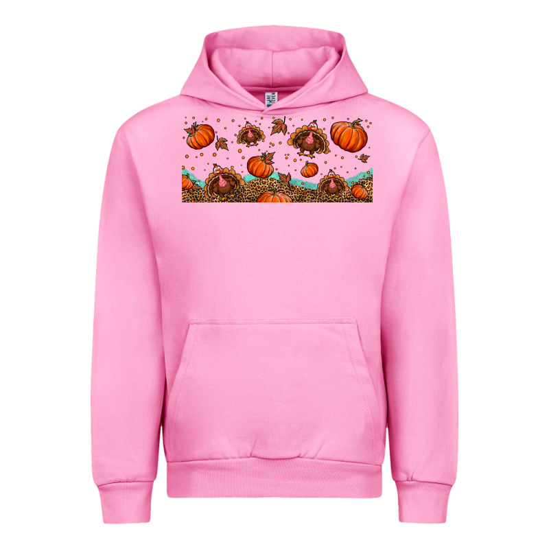 Turkey Thanksgiving Pumpkin Libbey Glass Urban Hoodie by BundleAndBundleShop | Teevron