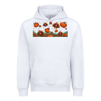 White turkey thanksgiving pumpkin libbey glass Urban Hoodie - BundleAndBundleShop