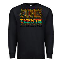 Black Juneteenth Premium Sweatshirt - HowdyJamesFarm