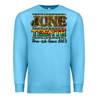 Ocean Blue Juneteenth Premium Sweatshirt - HowdyJamesFarm