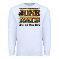 White Juneteenth Premium Sweatshirt - HowdyJamesFarm