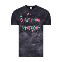 Cloud Black she overcame everything that was meant to destroy Vintage Tee - MaliasSmallBusiness