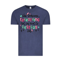 Vintage Denim she overcame everything that was meant to destroy Vintage Tee - MaliasSmallBusiness
