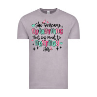 Vintage Zinc she overcame everything that was meant to destroy Vintage Tee - MaliasSmallBusiness
