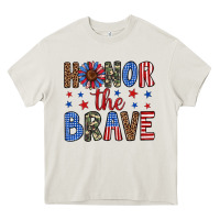 Cream honor the brave Heavy Core Tee - Artiststas