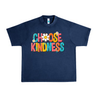 Navy choose kindness Urban Heavy Tee - NancyCooperArtShop