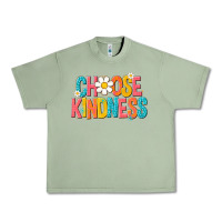 Oil Green choose kindness Urban Heavy Tee - NancyCooperArtShop