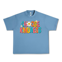 Pebble Blue choose kindness Urban Heavy Tee - NancyCooperArtShop
