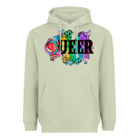 Matcha Queer Heavyweight Hoodie - CowGirlArtShop