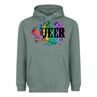 Sage Queer Heavyweight Hoodie - CowGirlArtShop
