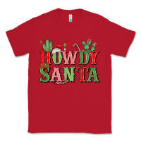Red howdy santa Classic Tee - MaliasSmallBusiness