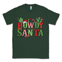 Sports Green howdy santa Classic Tee - MaliasSmallBusiness