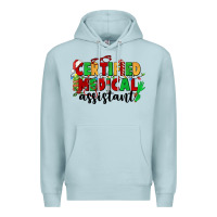 Blue Mist certified medical assistant Premium Hoodie - CowGirlArtShop