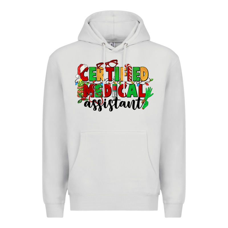 Certified Medical Assistant Premium Hoodie by CowGirlArtShop | Teevron