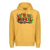 Mustard certified medical assistant Premium Hoodie - CowGirlArtShop