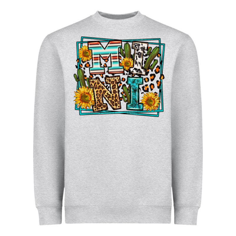 Western Leopard Mini Heavyweight Sweatshirt by LillyAllenDesigns | Teevron