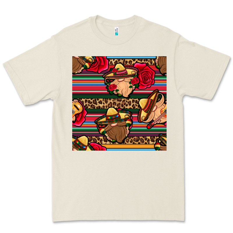 Mexican Gnomes Seamless Pattern Premium Tee by BundleAndBundleShop | Teevron