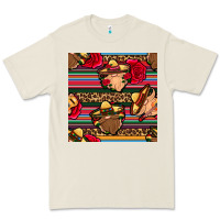 Bone mexican gnomes seamless pattern Premium Tee - BundleAndBundleShop