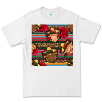 White mexican gnomes seamless pattern Premium Tee - BundleAndBundleShop
