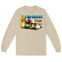 Mushroom 2 nd grade dude Long Sleeve Tee - BundleAndBundleShop