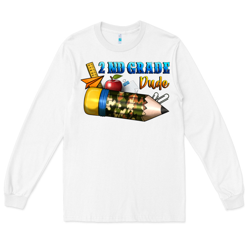 2 Nd Grade Dude Long Sleeve Tee by BundleAndBundleShop | Teevron