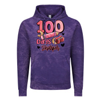 Cloud Purple 100 days sharper school Vintage Hoodie - MaliasSmallBusiness