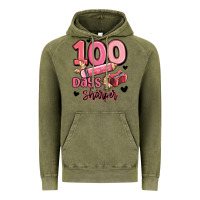 Vintage Olive 100 days sharper school Vintage Hoodie - MaliasSmallBusiness