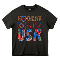 Asphalt hooray for the usa Heavy Core Tee - Artiststas