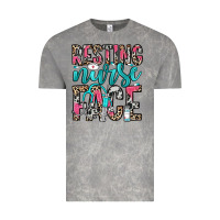 Cloud Rock resting nurse face Vintage Tee - NancyCooperArtShop
