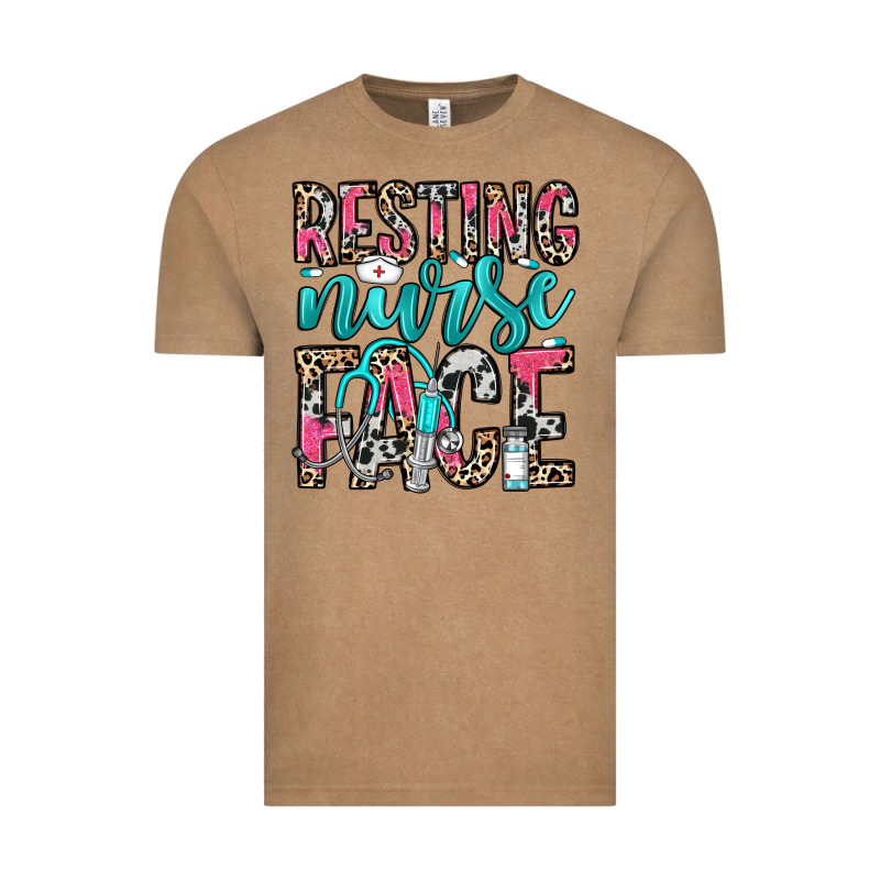 Resting Nurse Face Vintage Tee by NancyCooperArtShop | Teevron