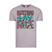 Vintage Zinc resting nurse face Vintage Tee - NancyCooperArtShop