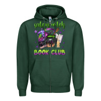 Sports Green Salem witch book club Zipper Hoodie - NancyCooperArtShop